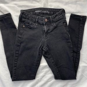 Old navy black skinny jeans